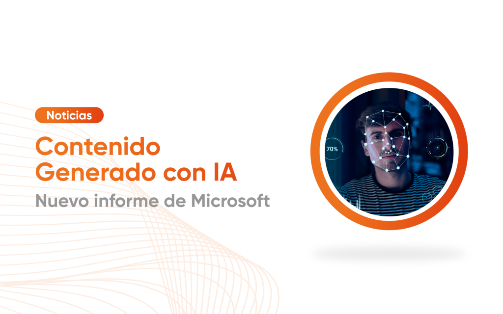 Contenido generado con IA informe de Microsoft IA360.cl