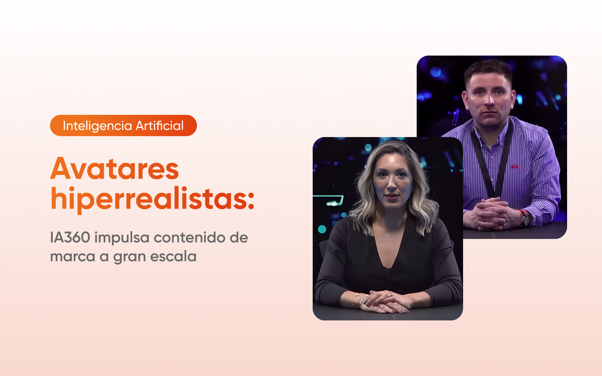 Avatar hiperrealista IA360